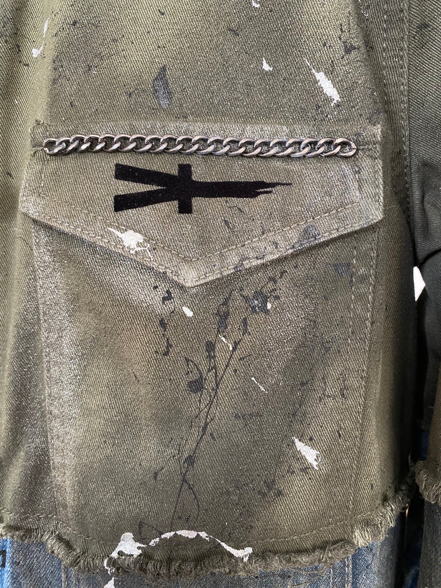 I don't give a * - Jeansjacke