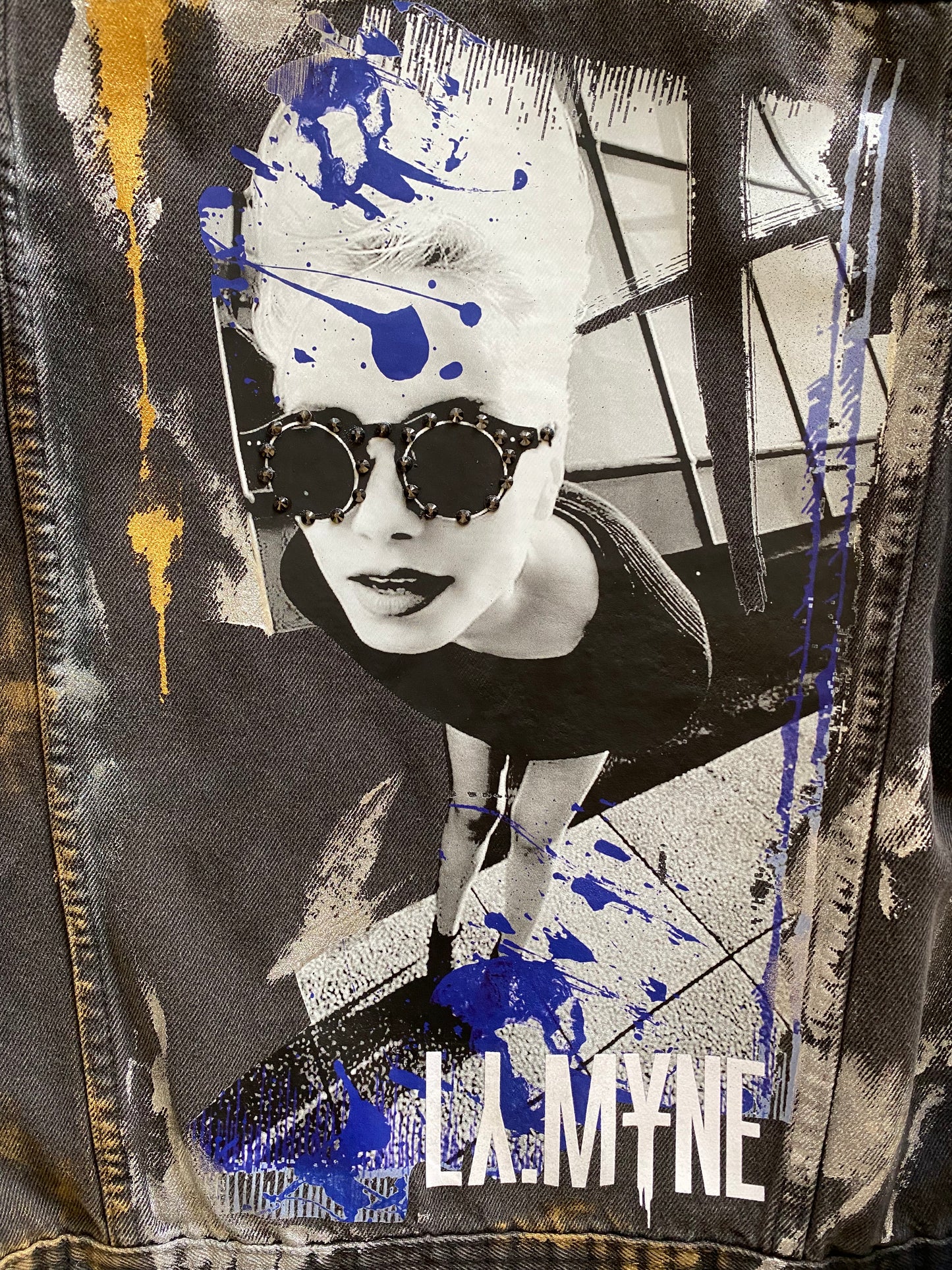 Glasses - Jeansjacke