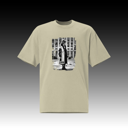 Camiseta extragrande elegante