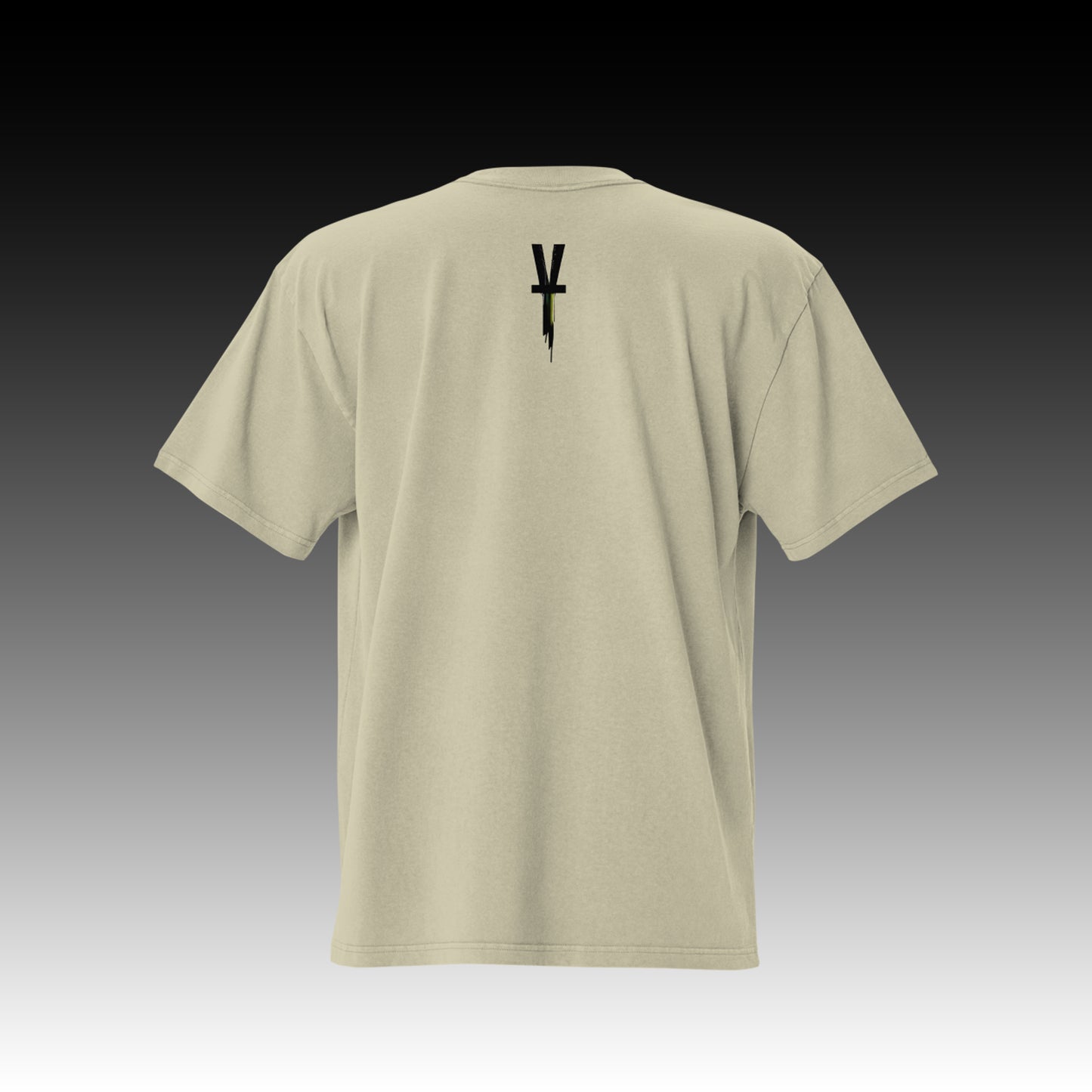 Camiseta extragrande vanguardista