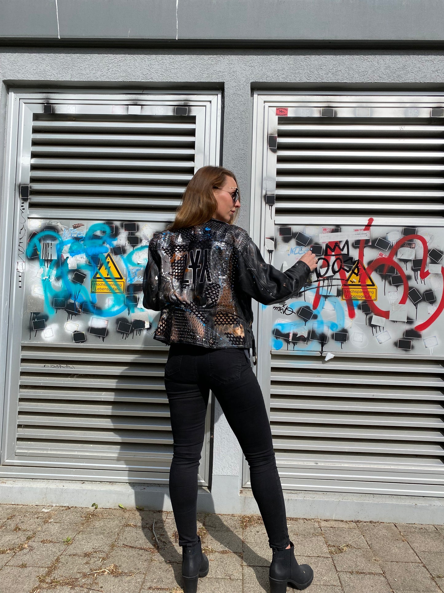 LA.MYNE - Chaqueta de cuero