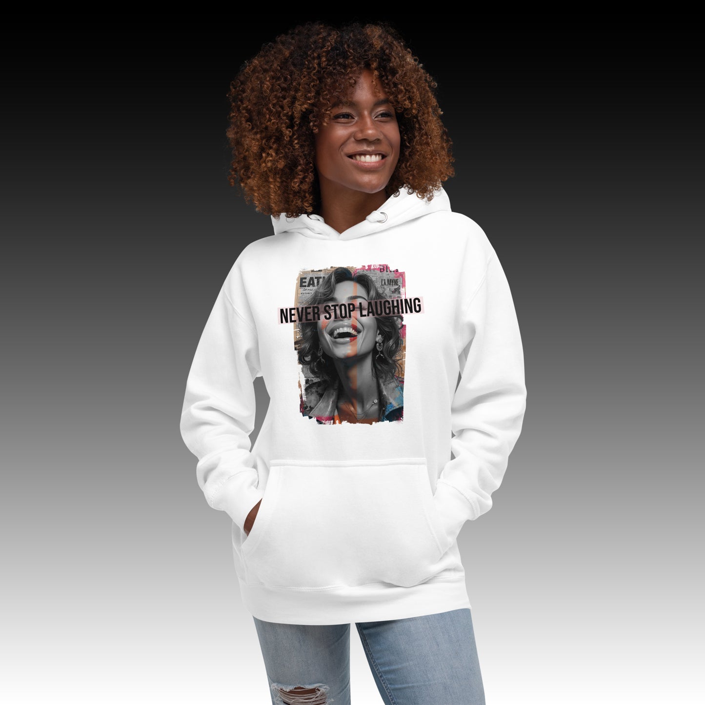 Never Stop Laughing - Pullover