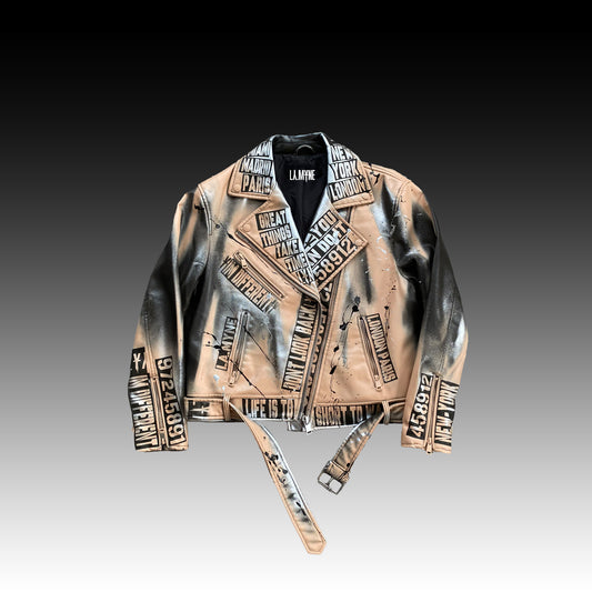 Iced Coffee - Lederjacke