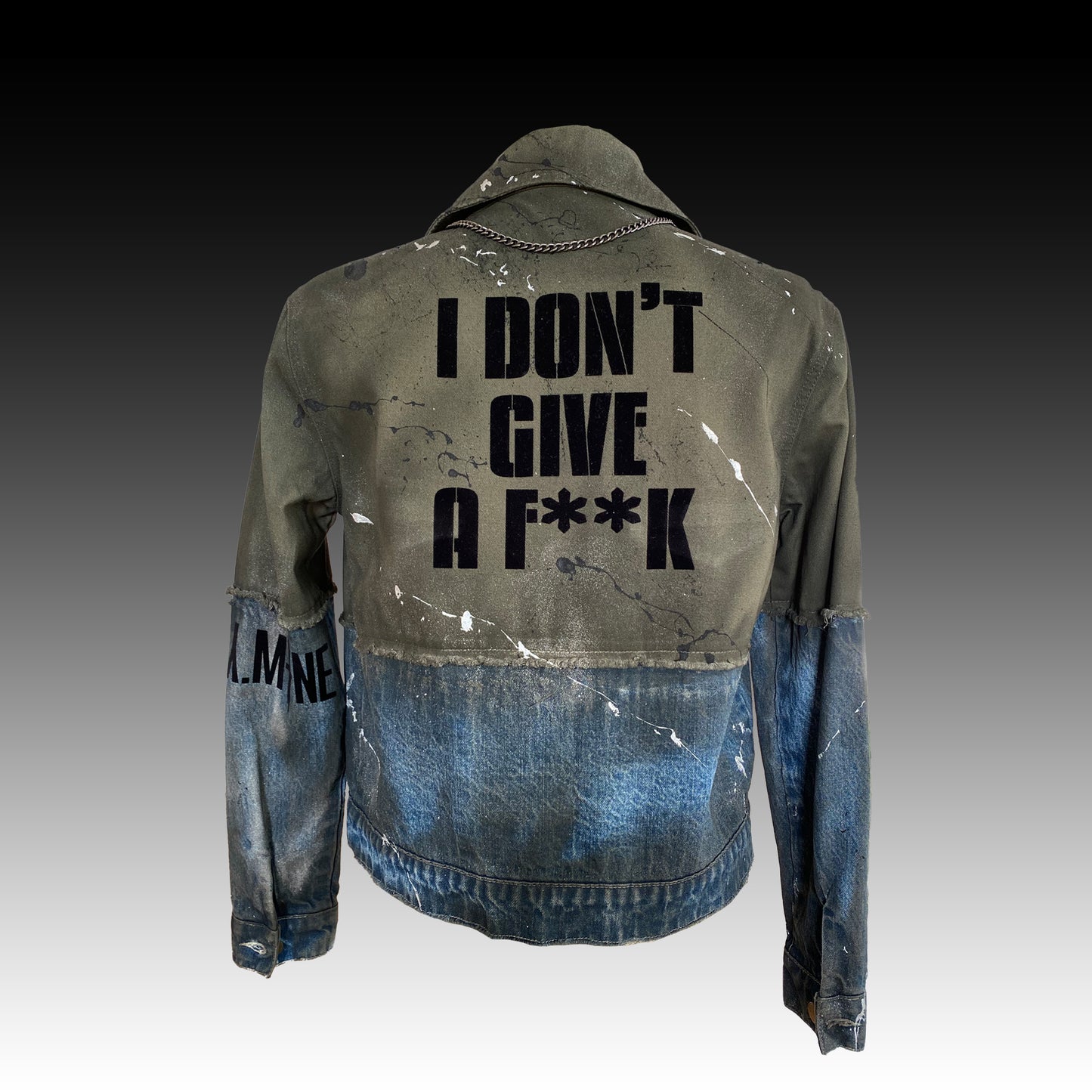 I don't give a * - Jeansjacke