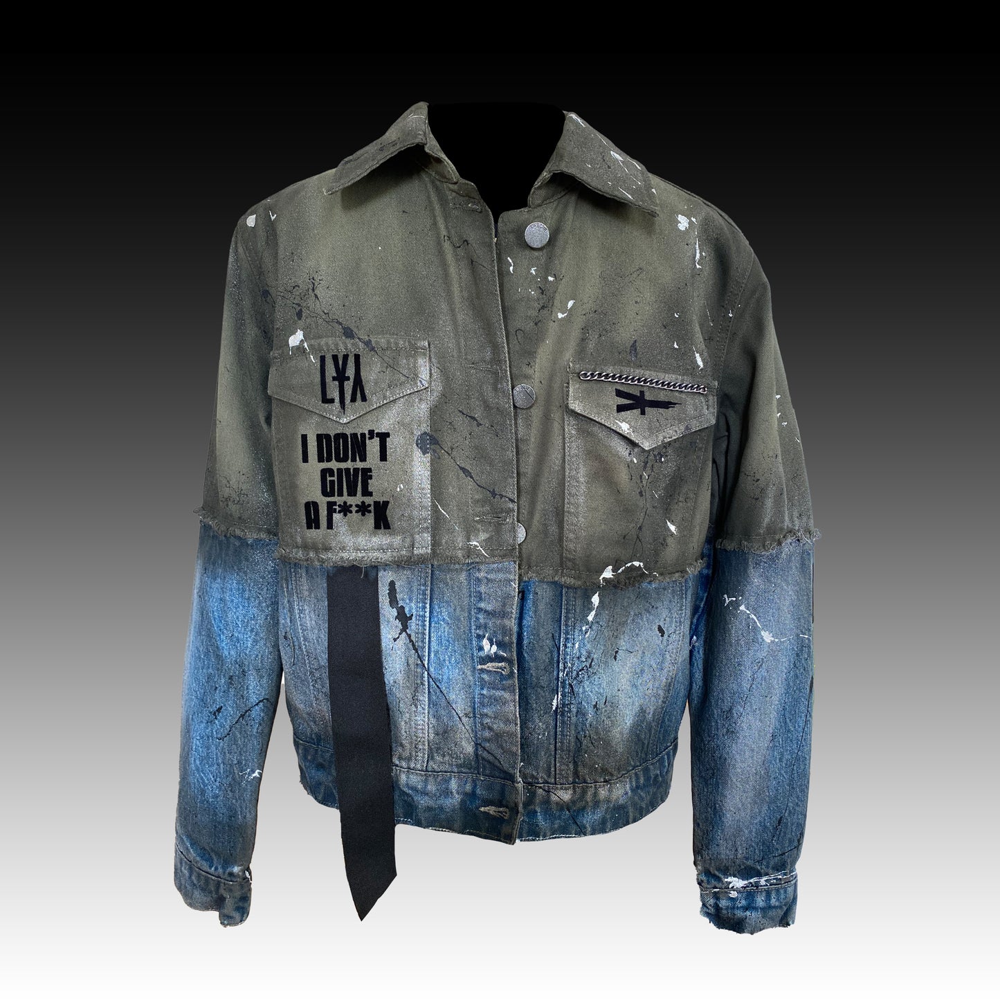 I don't give a * - Jeansjacke