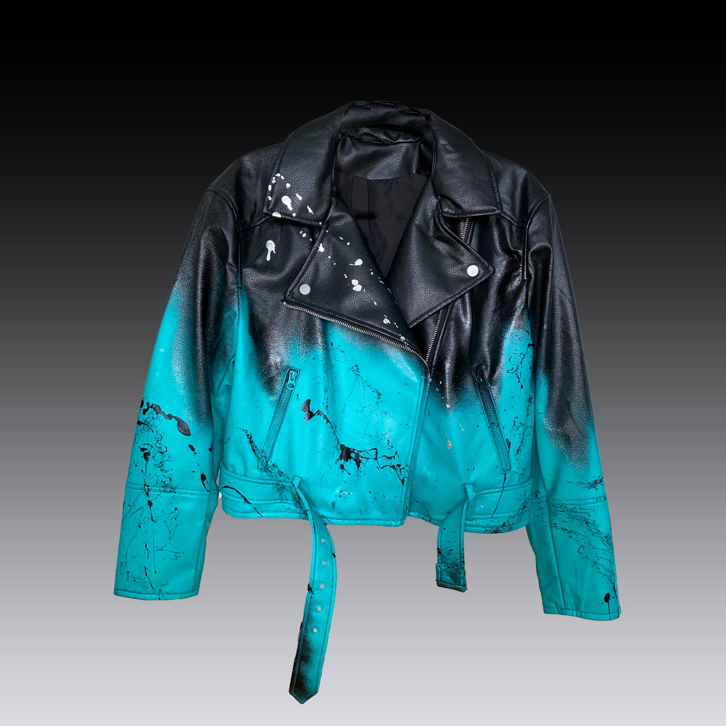 Great Things Take Time - Lederjacke