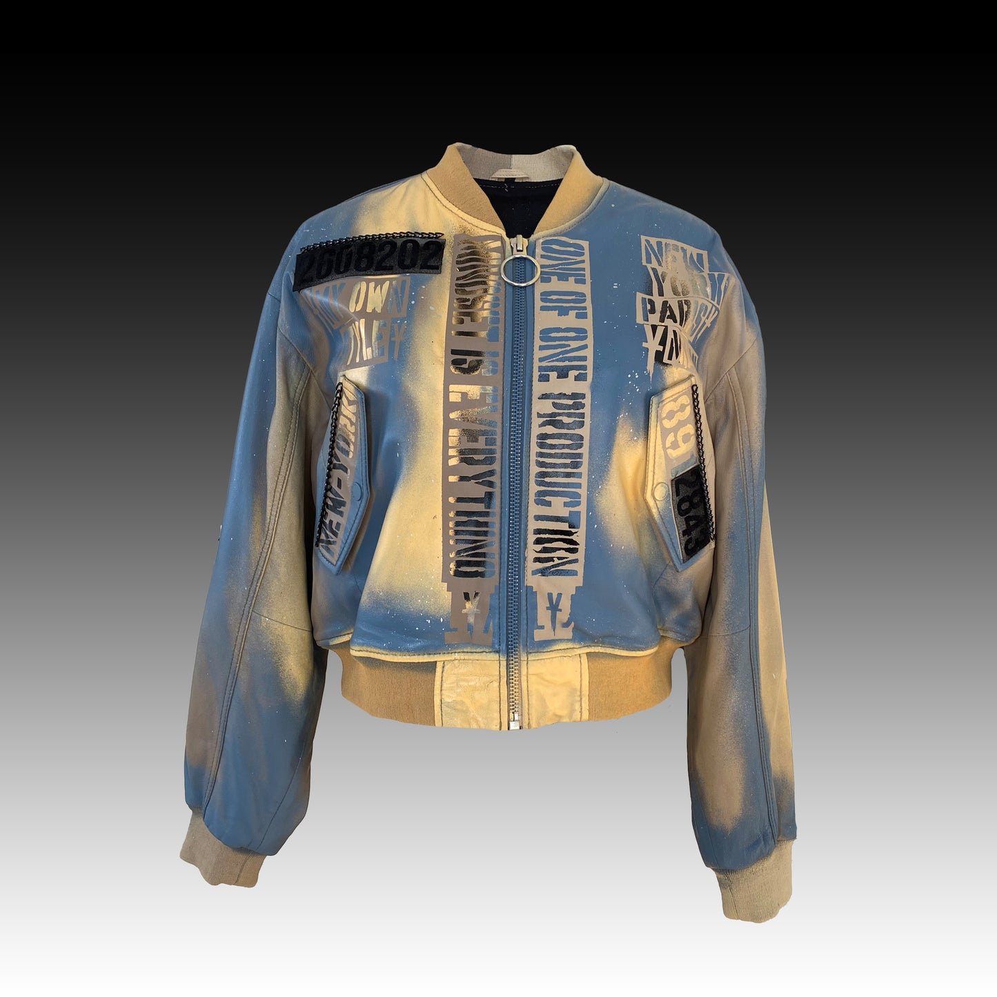 Chaqueta bomber - chaqueta de cuero