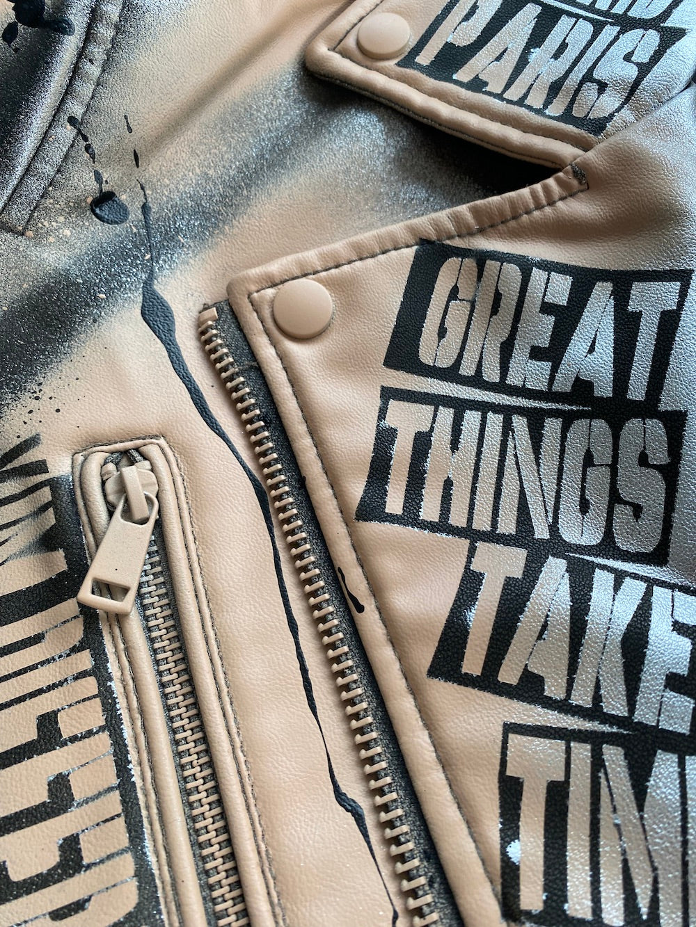 Iced Coffee - Lederjacke