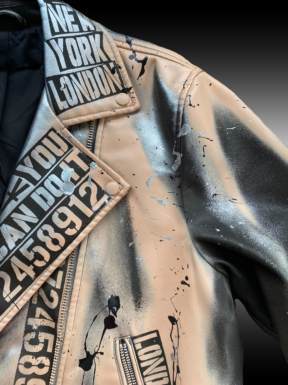 Iced Coffee - Lederjacke