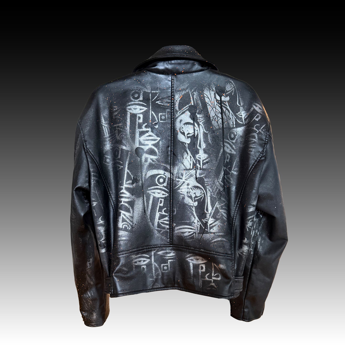 Wild Faces - Lederjacke