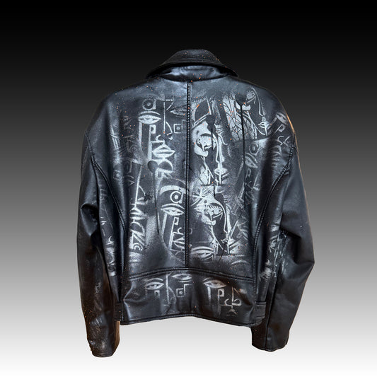 Wild Faces - Lederjacke