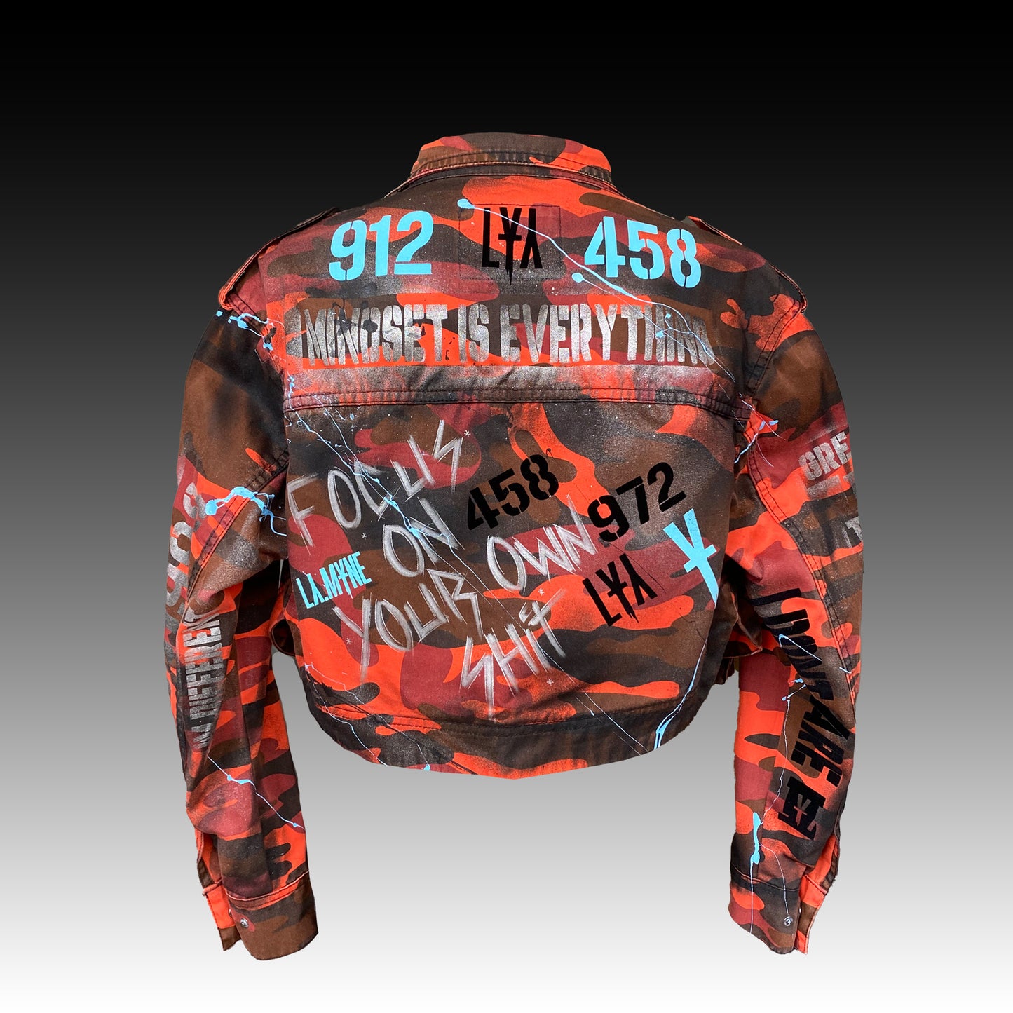 Orange Vibes - Army Jacke