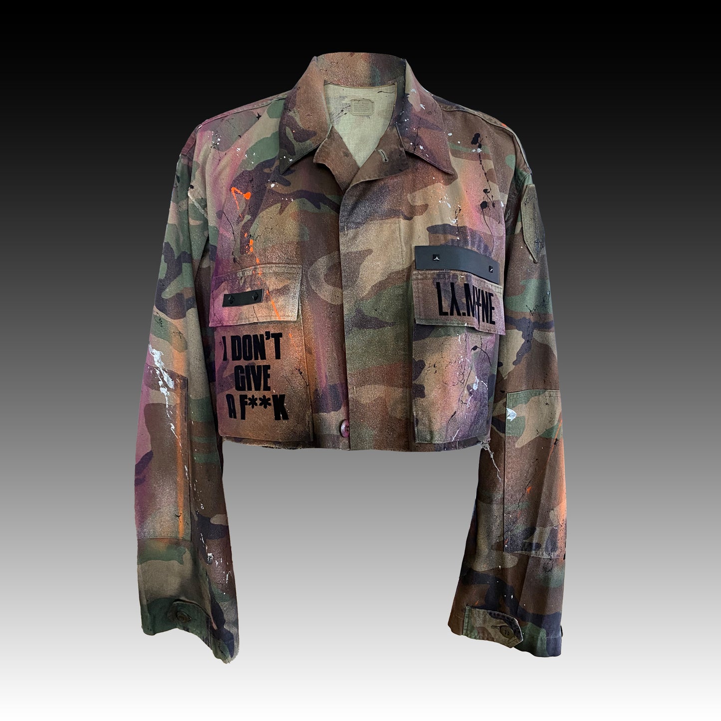 Nunca dejes de reír - Chaqueta militar