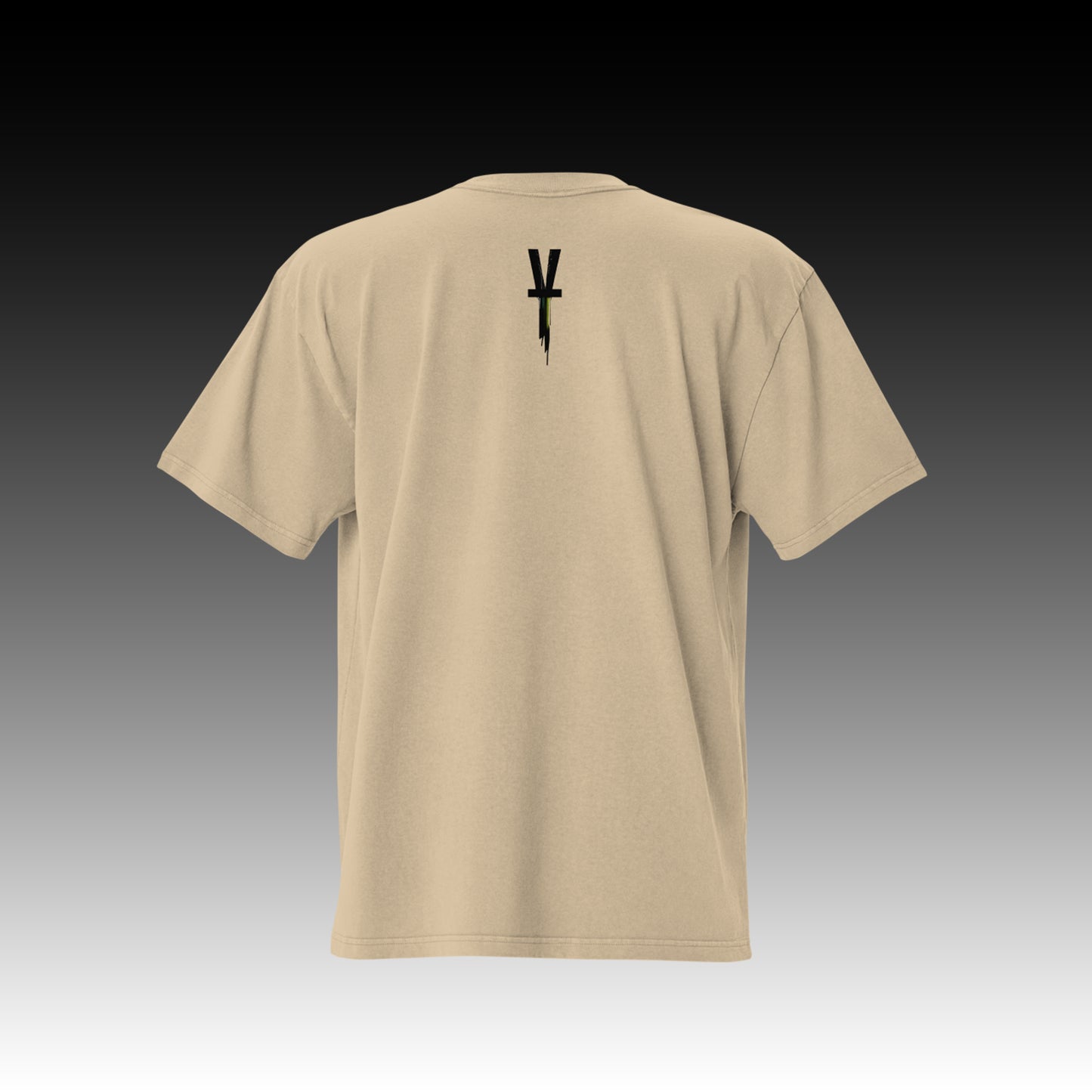 Camiseta extragrande vanguardista