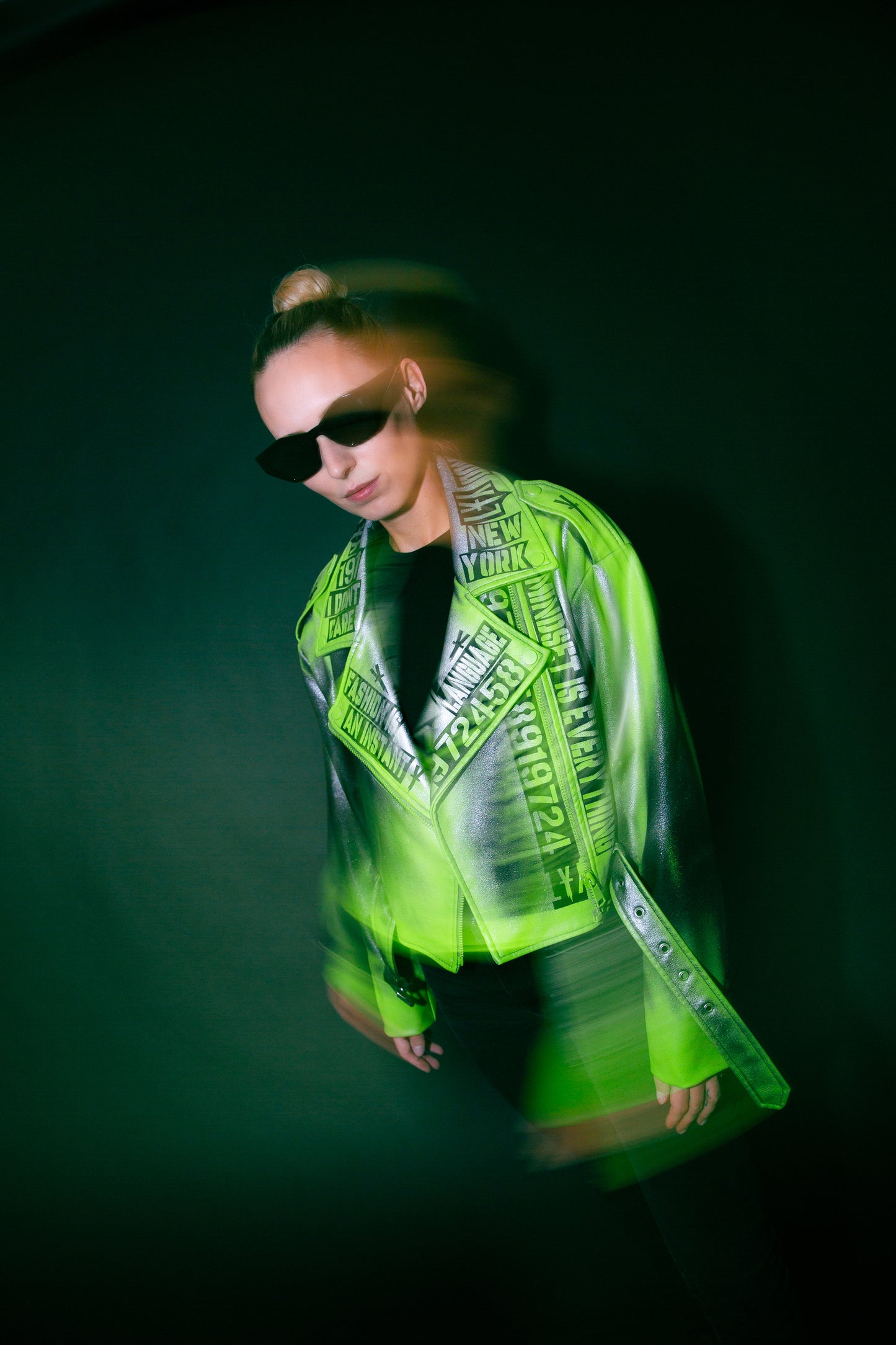 Green Poison - Lederjacke