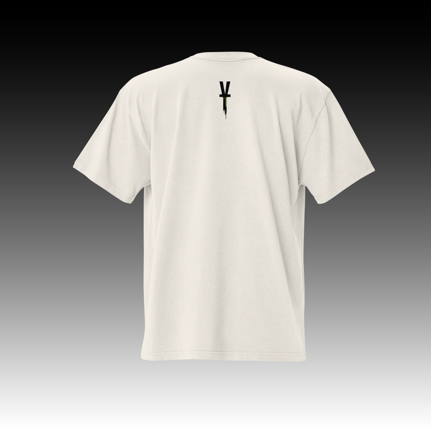 Camiseta extragrande pintada