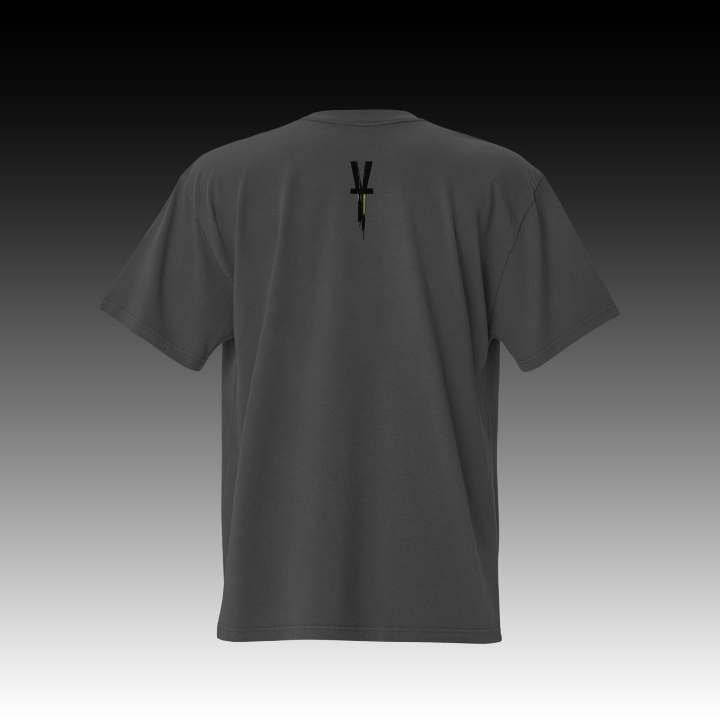 Camiseta extragrande vanguardista