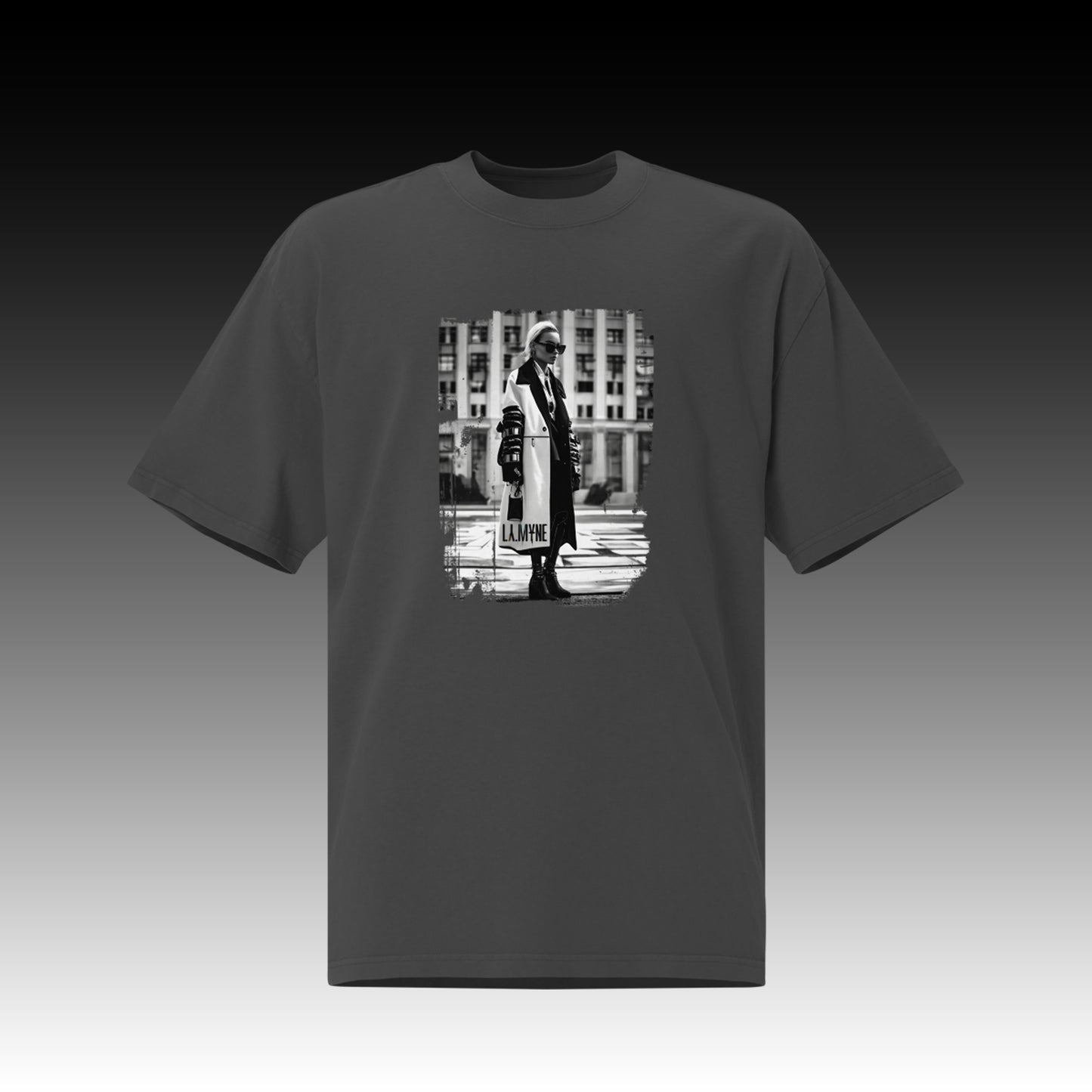 Camiseta extragrande elegante