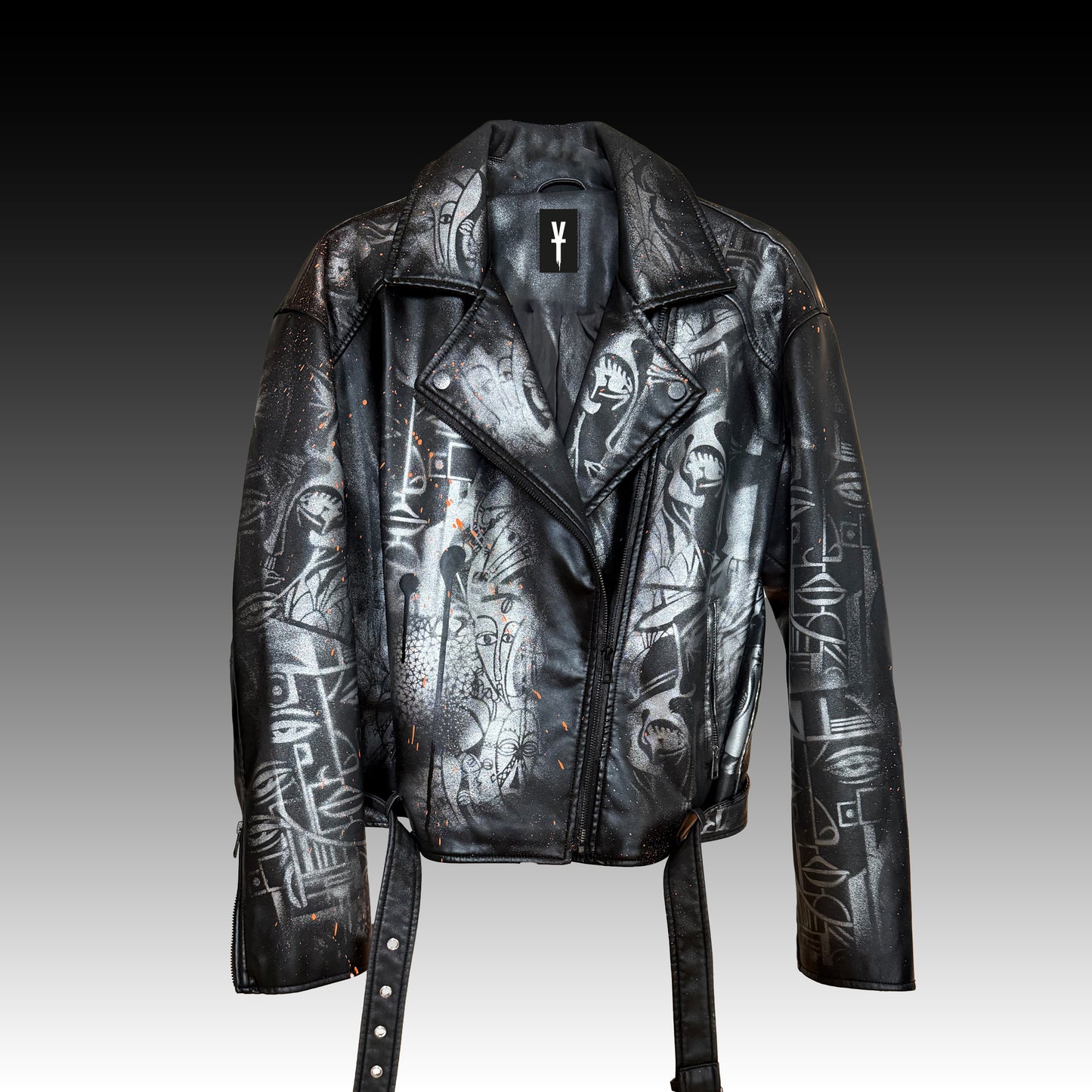 Wild Faces - Lederjacke