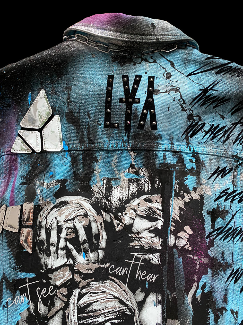 No puedo ver la mezclilla