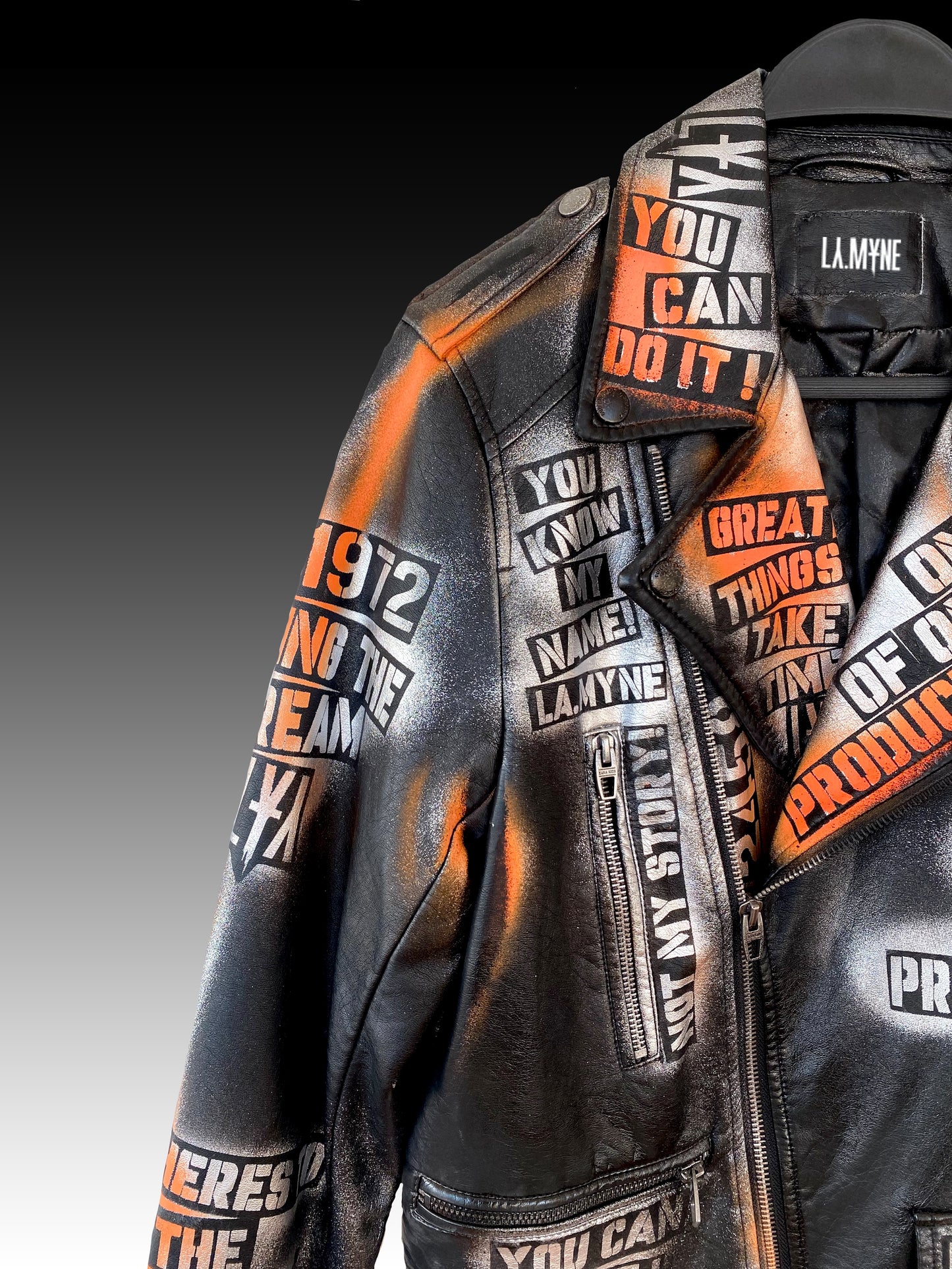 Pretty Fall - chaqueta de cuero