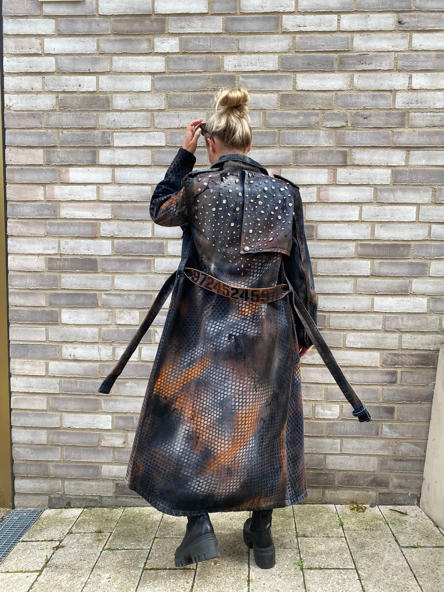 Grid - Jeansjacke