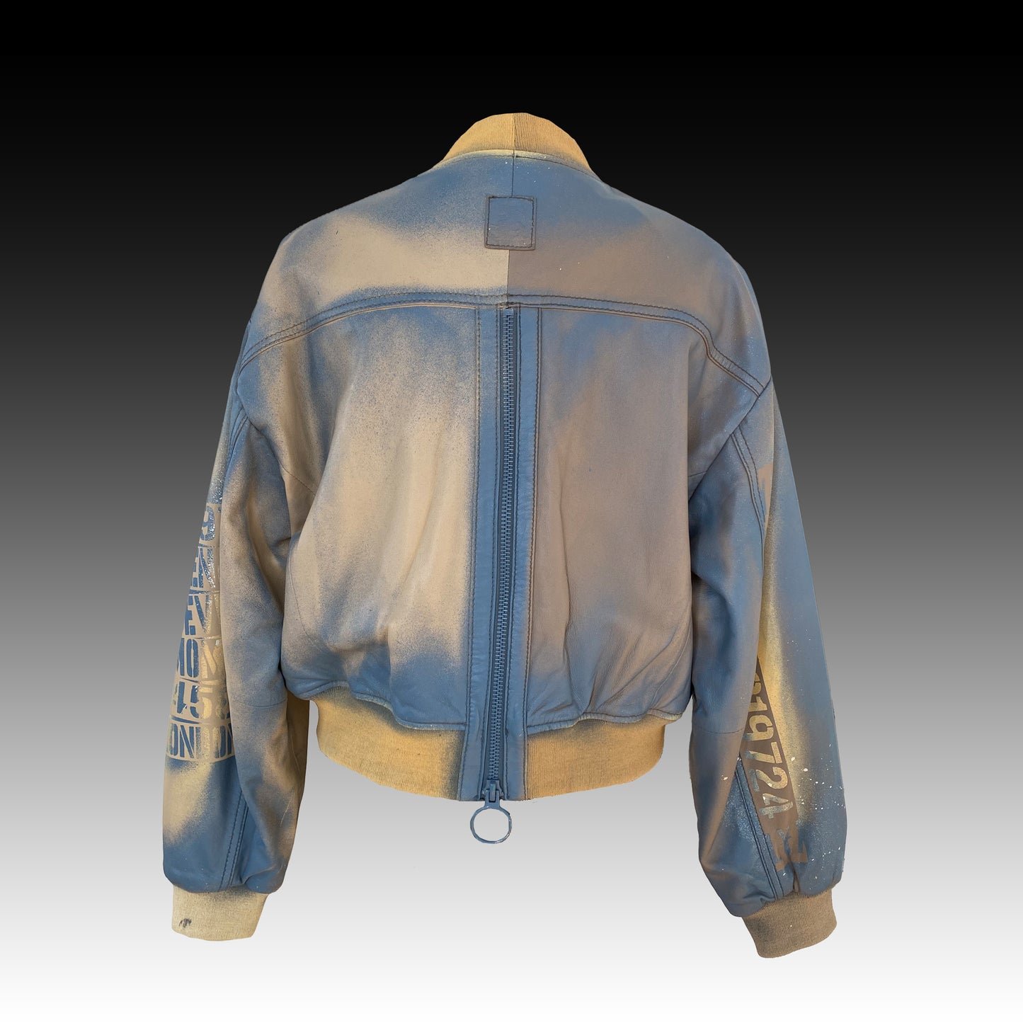Bomber - Lederjacke