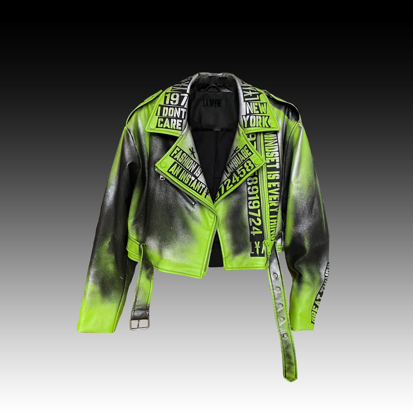 Veneno verde - chaqueta de cuero