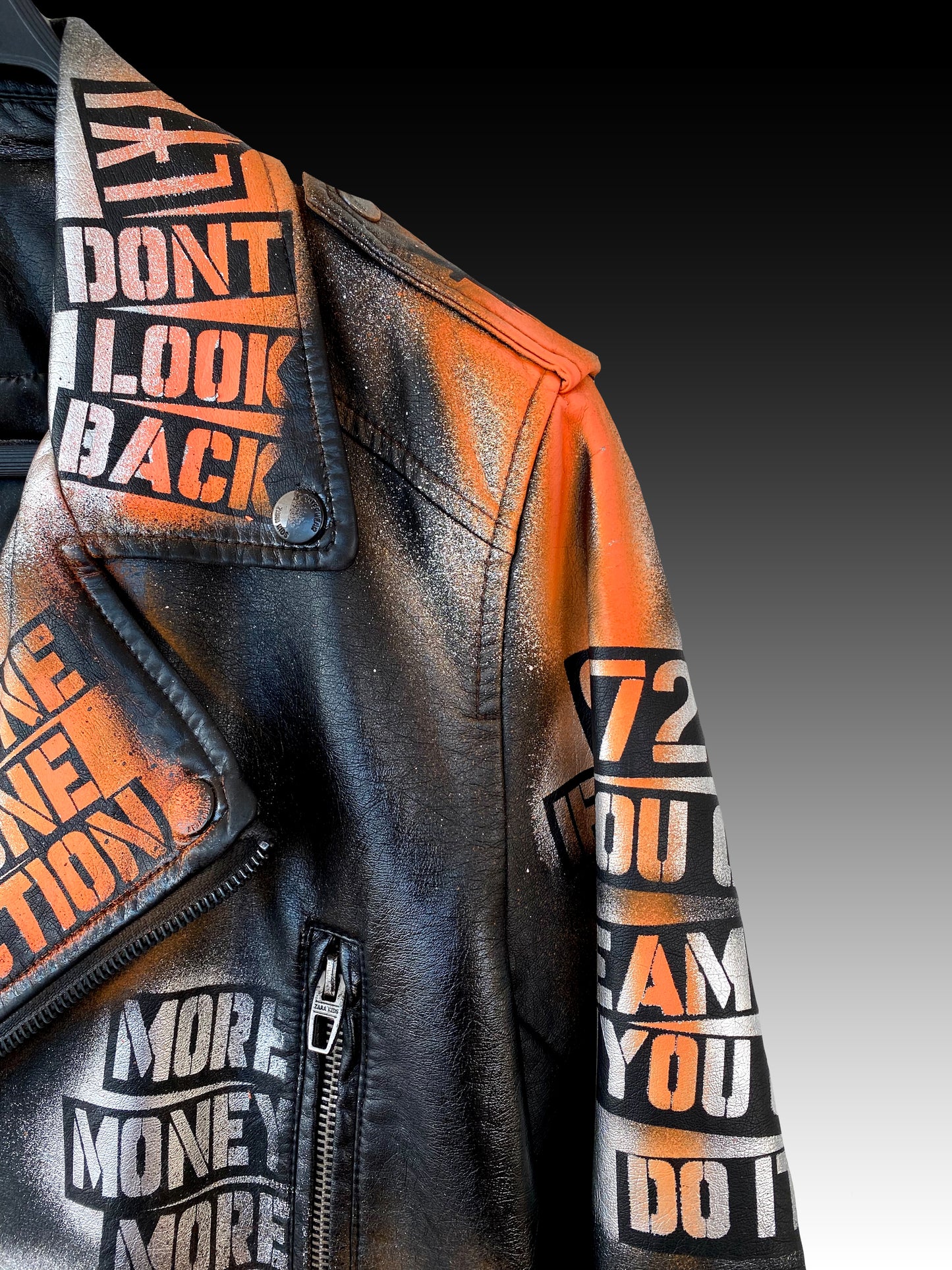 Pretty Fall - chaqueta de cuero