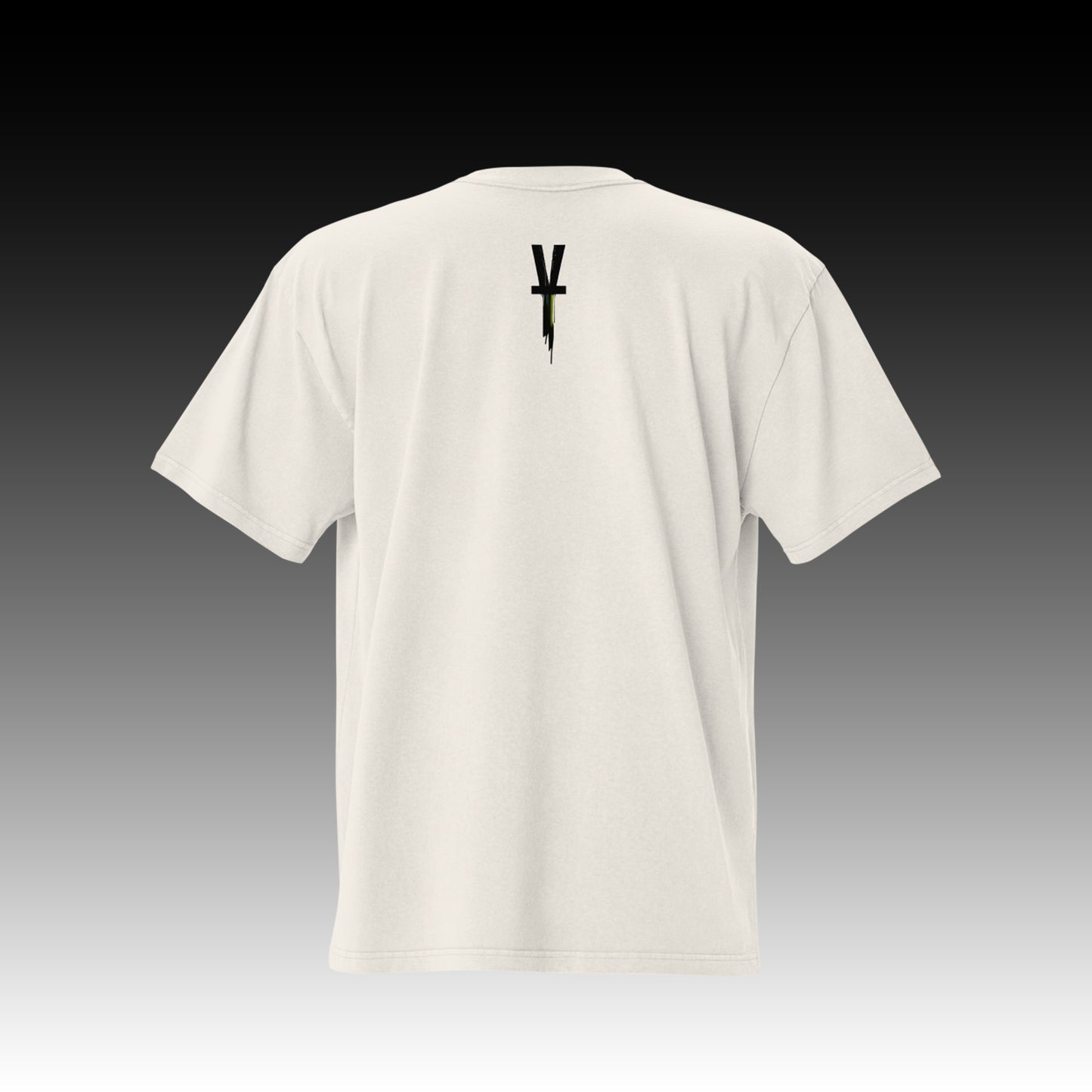 Camiseta extragrande vanguardista