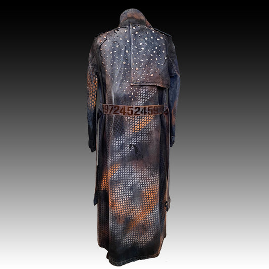 Cuadrícula - chaqueta vaquera